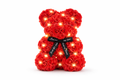 Orso di Rose Luminose – Amore che Brilla